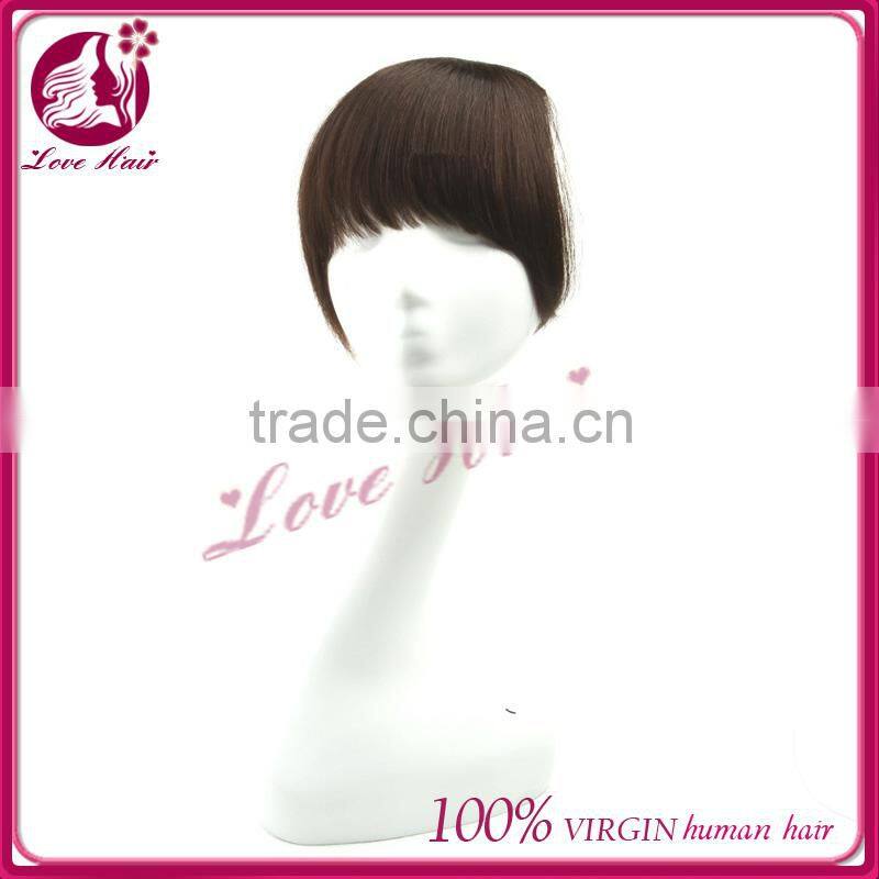 New style 100% human hair bang piece fringe band