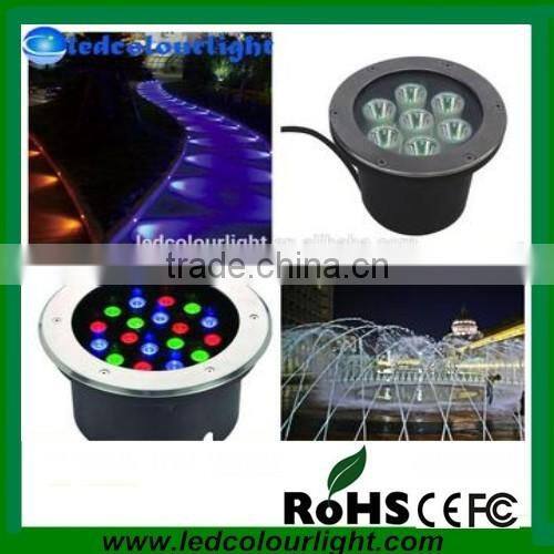 2016 New RGB Color changable DMX512 led landscape Lighting IP68