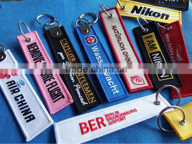 embroidery key chain