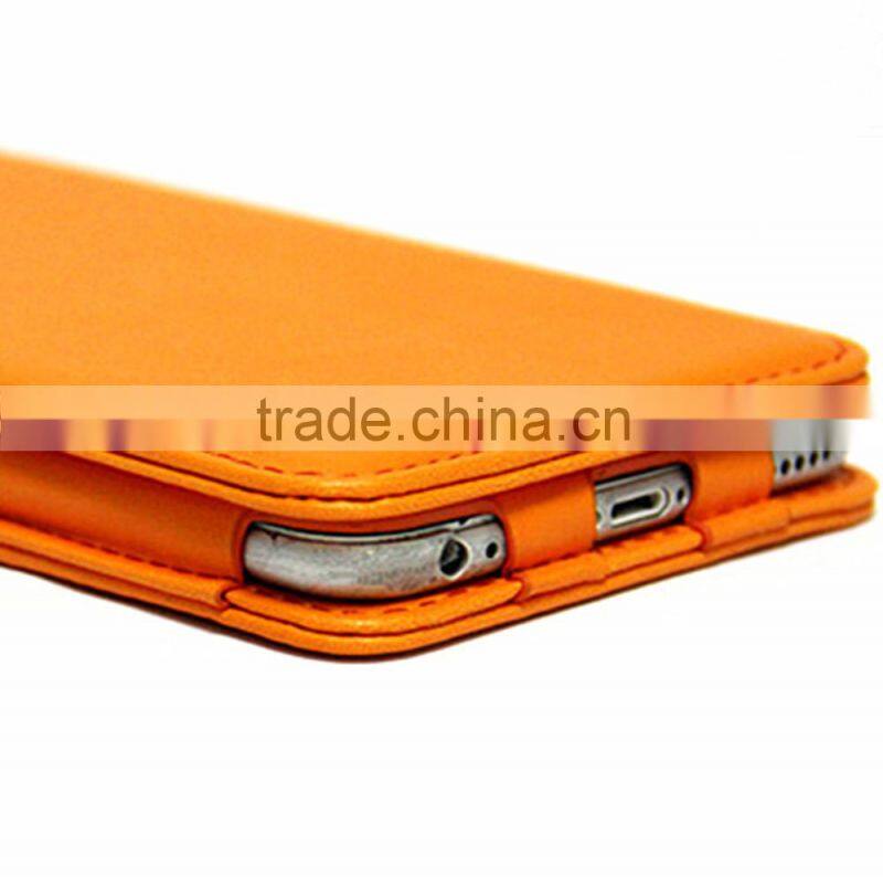 Personalized custom flip pu leather case for iphone 6
