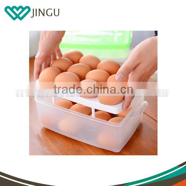 High quality plastic egg tray organized storage boxes packaging cartoon boxes for eggs