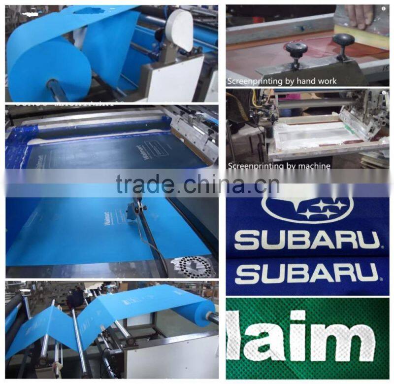 Two Bottle Screen Logo Non Woven Bag For Wine