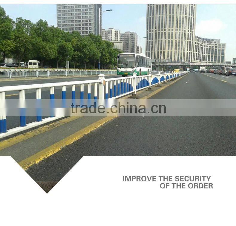 Highway Security Guardrail Galvanized Q345 Metal Steel W-Beam Highway Road Crash Barrier