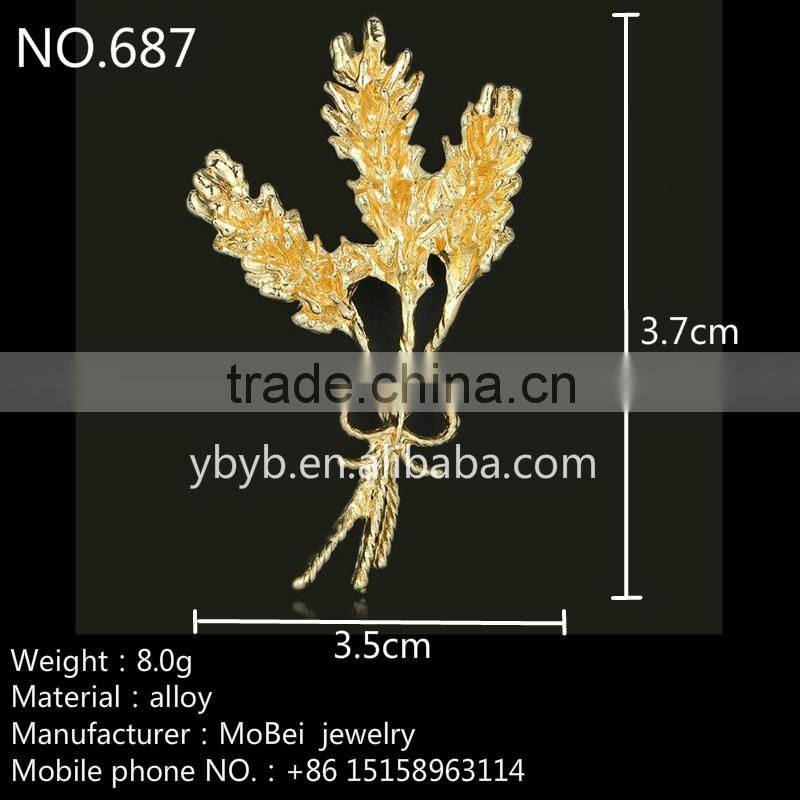 yiwu metal leaf hair accessories jewelry accessories garment accessories and trims--687