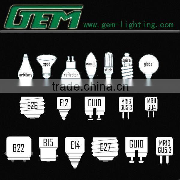 Heat resistance PBT plastic T3 fluorescent lampe 18w 6400k