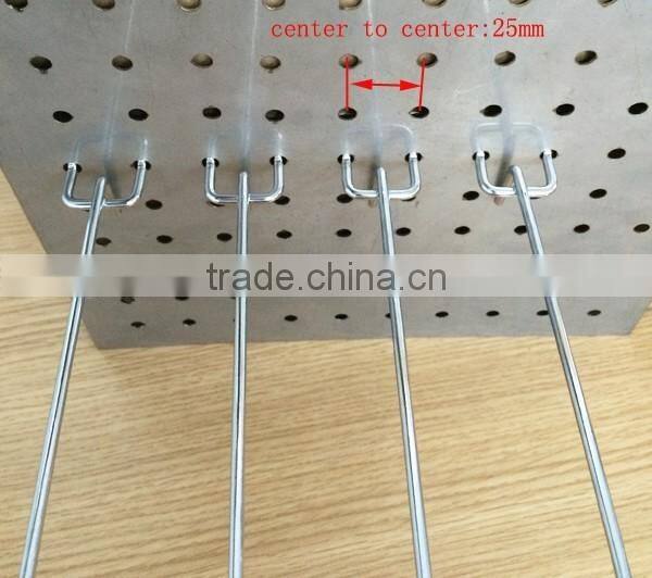 Top selling metal display peg hook ,pegboard hook