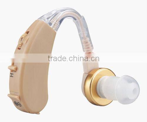 BTE ear hearing aid for helping deafness