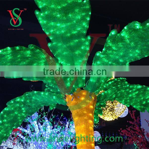 LED palm tree light, LED coconut tree light, holiday tree light