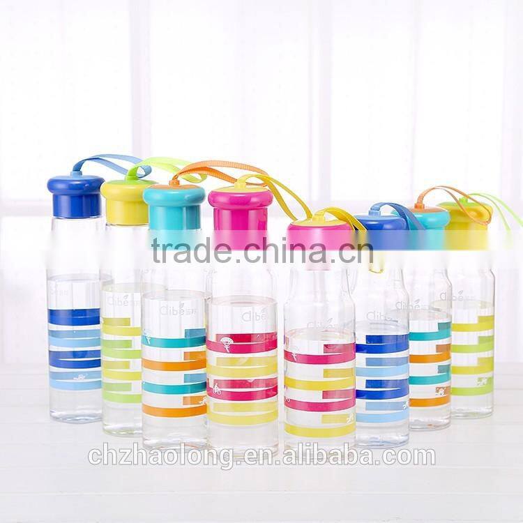 easy cleaning plastic water bottle with custom Logo