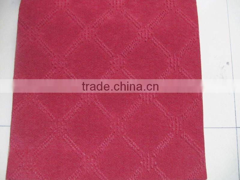 100% polyester Needle Punched Nonwoven Velour Carpet
