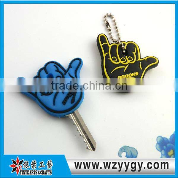 Personalized rubber key covers