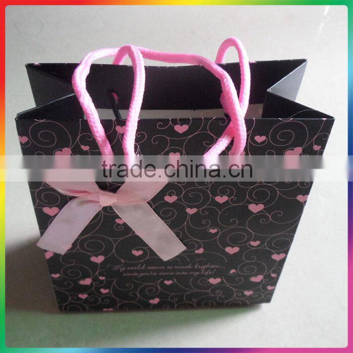 birthday gift grey paper gift packing bag