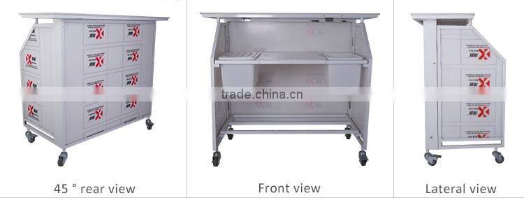 aluminum bar table leg