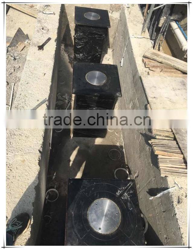 LED light on top traffic rising bollard
