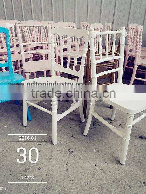 Light Pink Wooden Children Chivary Chair