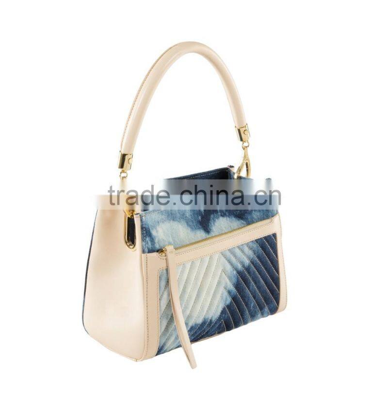 Cute 100% cotton canvas vintage tote bag designer handbags(LDO-16135)