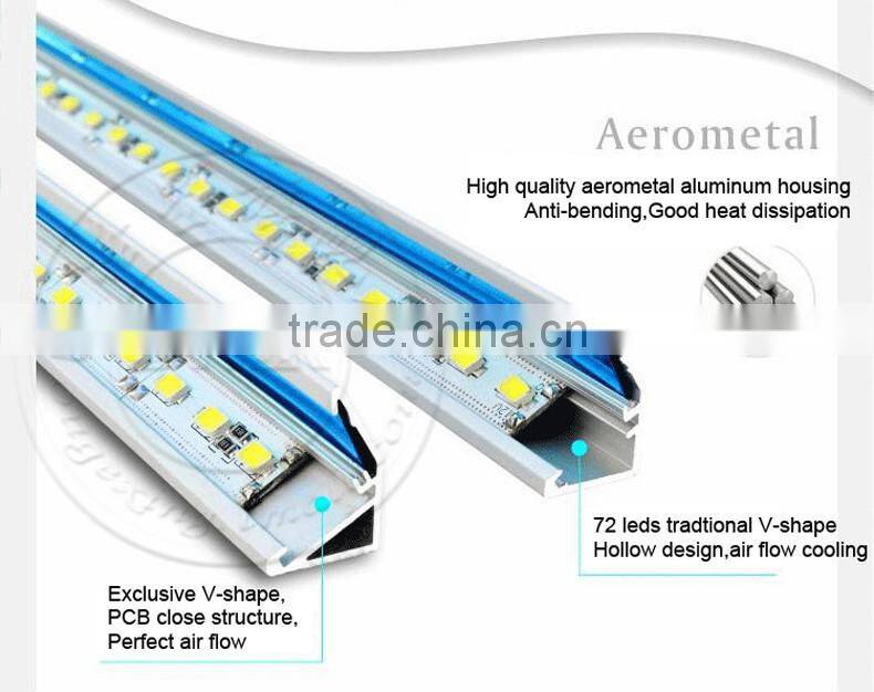 universal wholesale Aluminum SMD 5050 60leds /m waterproof ultribright rigid led strip light bar with CE&ROHS