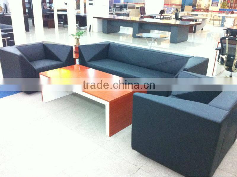 strainless steel office sofa set leisure sofa 807
