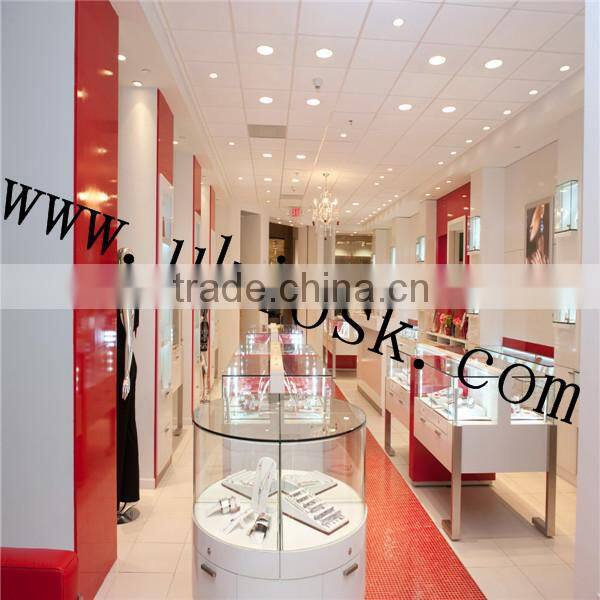 Europe stye glass jewelry store display counter