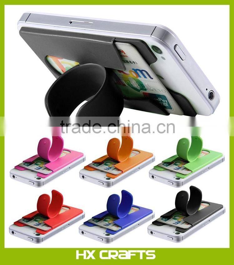 2016 lovely mini Universal mobile Phone Holder Portable one touch silicone stand Touch-U