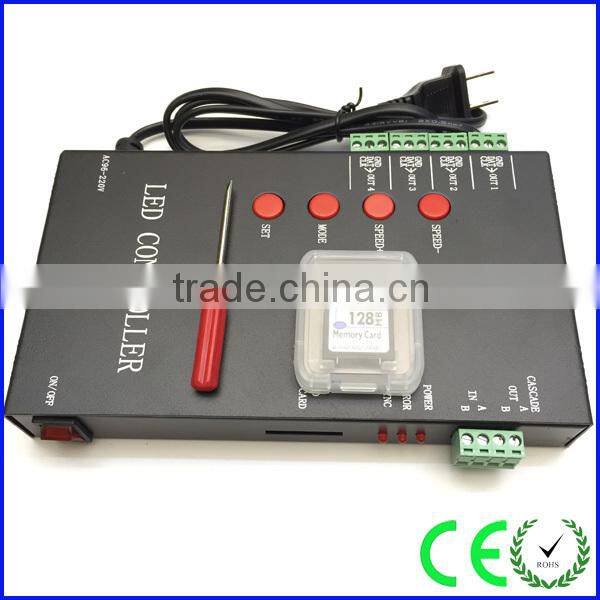 high quality programmable full color led controller t-4000