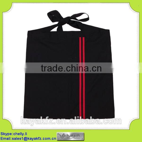 orange bib stylish promotional aprons for supermarket