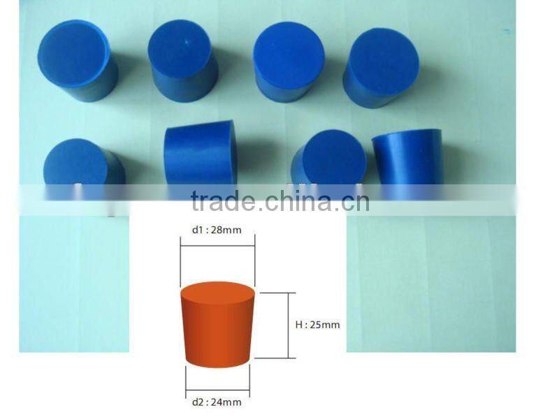Silicone plug silicone rubber stopper silicone stopper rubber stopper of silicon syringe rubber stopper
