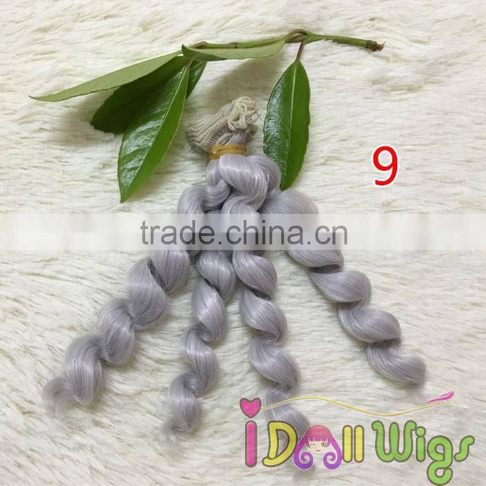Brand New 15*100cm Body Wave Hair Extension HT Resistant Wig for SD BJD Baby Dolls