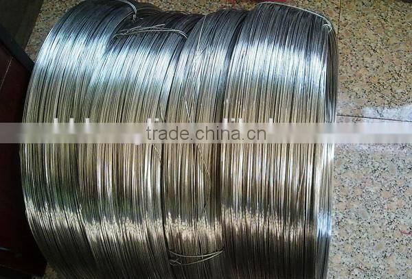 China biggest factory supply Stainless steel woven wire/ 304,316 Stainless steel wire/ kintting wire(Hot sale!!!)