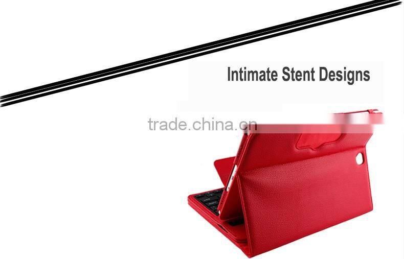 Litchi pattern all-in-one bluetooth keyboard for Samsung 10.1inch T550/T551-SA1055