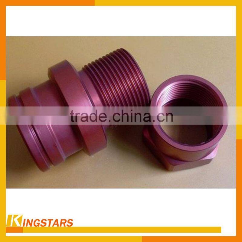 Powder coating aluminum cnc turning parts