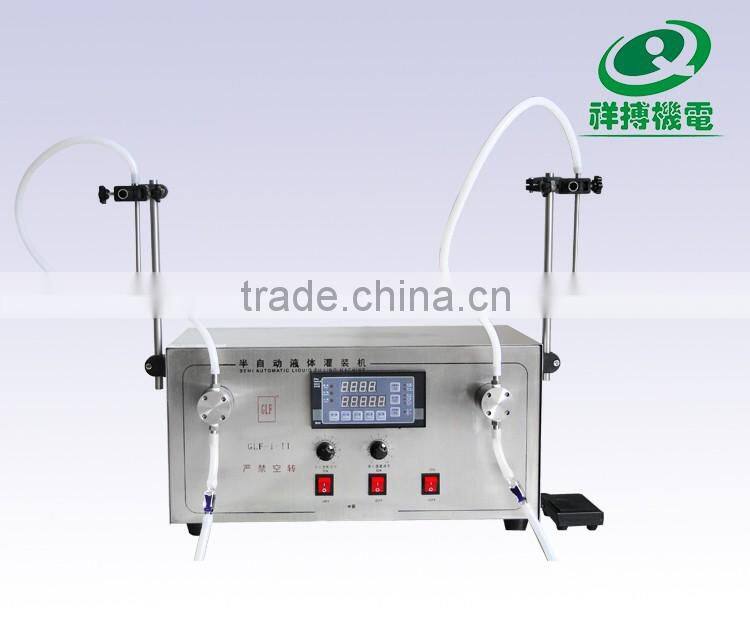 Two heads small scale perfume bottle filling machine