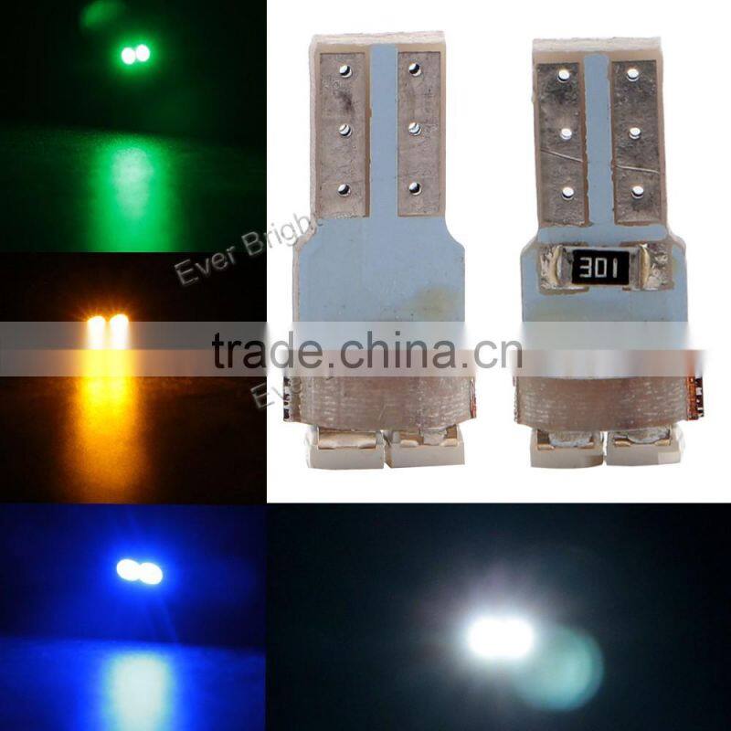 2016 new 12v led bulb auto led light t5 auto bulb wholesale 3528 2SMD led T5