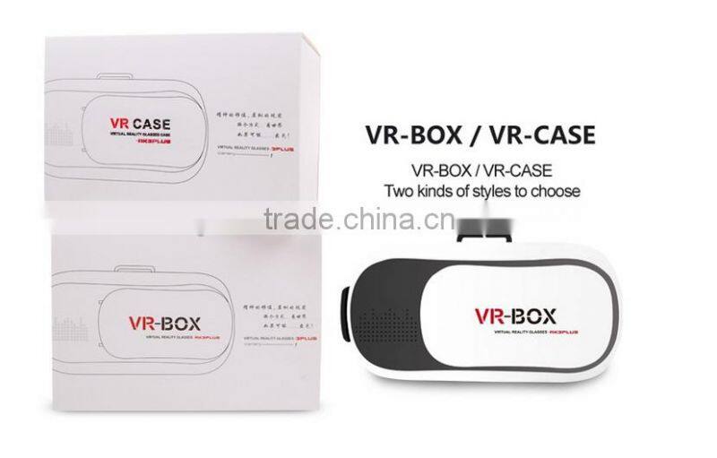 Hot Adjust Cardboard 3D VR Virtual Reality Headset funny 3D Glasses Adjust Cardboard VR BOX Virtual Reality 3D VR Glasses