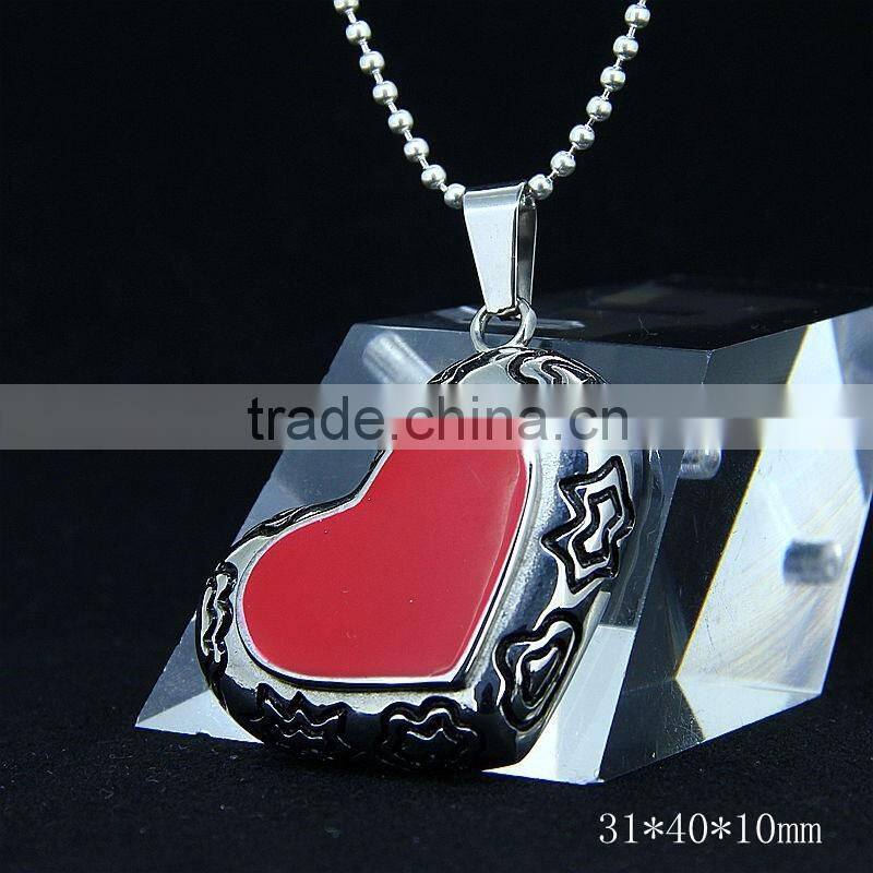 hot selling enamel heart pendants for wholesale