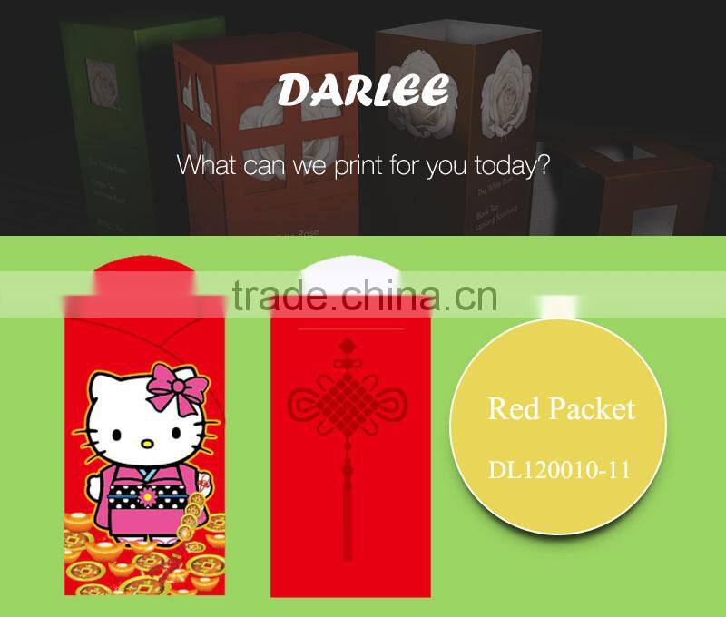 cheap custom Chinese new year red envelope