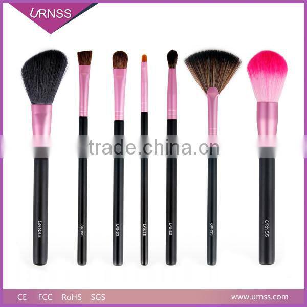 China oem manufacturer makeup kabuki brush, 10 pcs kabuki makeup brush set, Synthetic hair kabuki makeup brush set