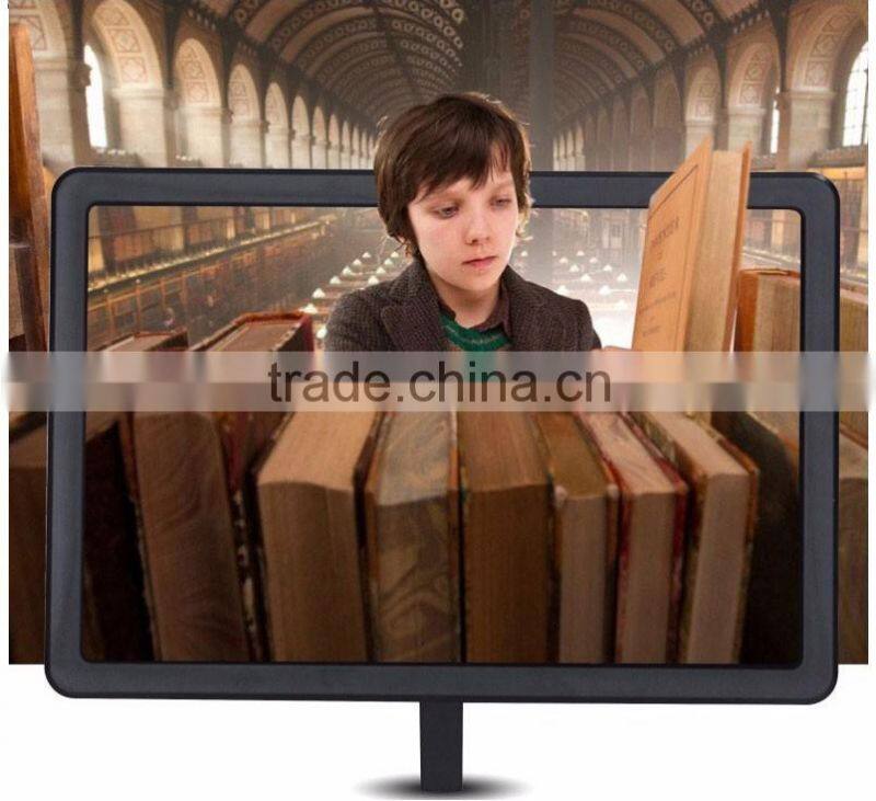 3D Movie Video Portable Camouflage Enlarge 3X of Mobile Phone Screen Magnifier HD Expander Stand Mobile Phone Holder