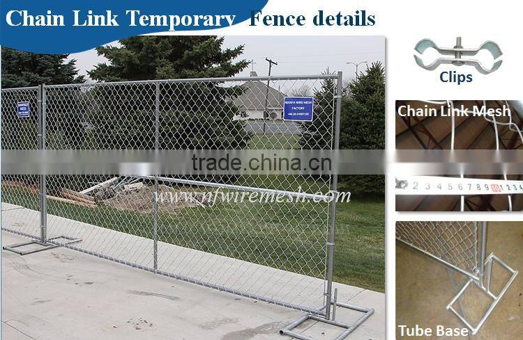 Construction Site Standard hot dipped galvanized welded panel removable temporary fence(Guangzhou Factory)