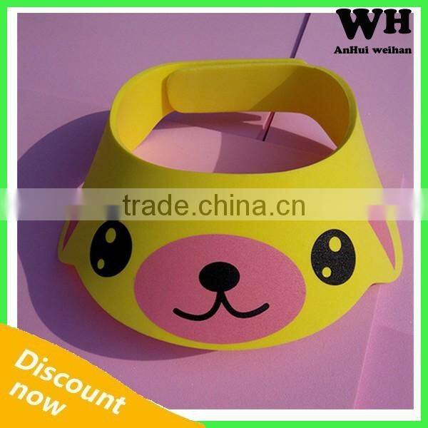 100% EVA resin baby shampoo bath shower cap