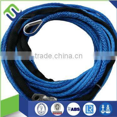 10mm x 30meters UHMWPE 12000lb synthetic winch rope for offroad recovery/towing