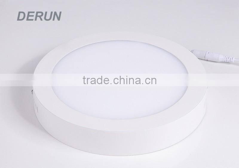 86V 265V Round Surface Mounted LED Panel Light 6W 12W 18W 24W 2700K 4200K 6500K
