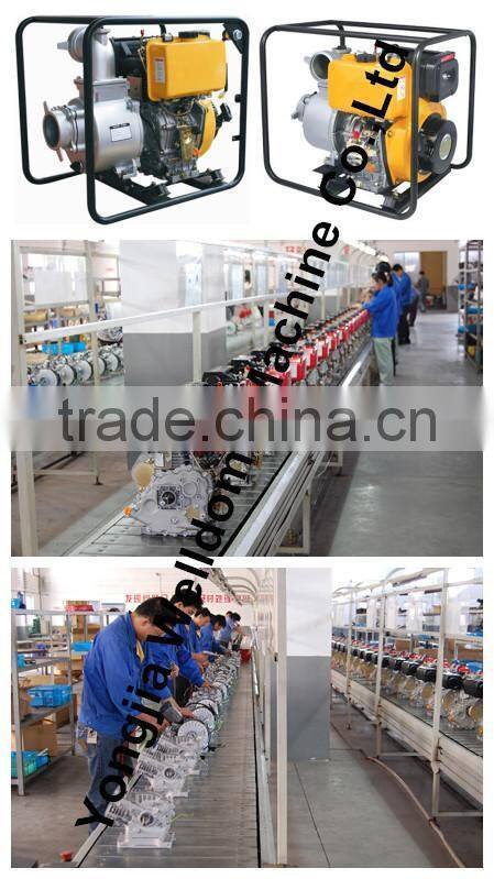 Portable Agricultural Irrigation Diesel Water Pump 4'',5hp water pump