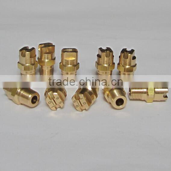 0 degree to 120 degree one-piece construction right standard flat fan spray nozzle