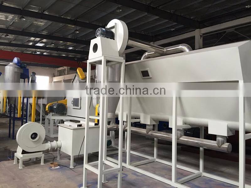 PP PE film washing line / waste plastic washing recycling machine
