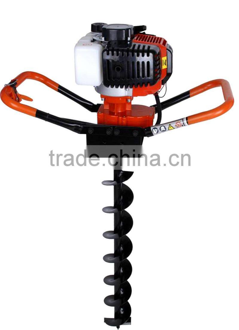 52CC petrol earth auger,gasoline garden earth drill