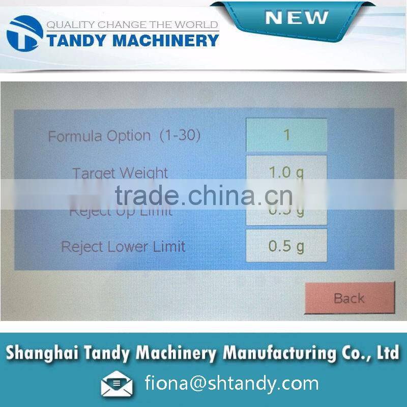 2016 China high efficiency Online weight check machine