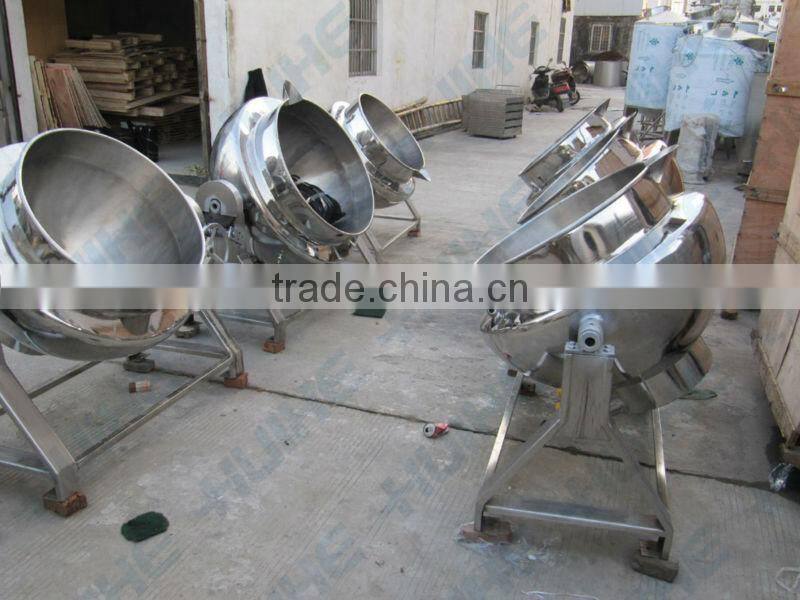 milk boiling machine industrial food processing pot