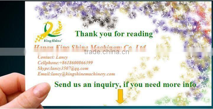 3-15t/h grain separating machine by gravity
