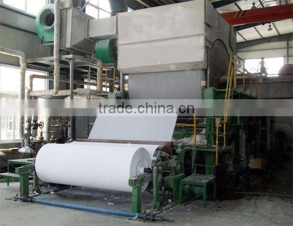 787mm Mini Paper Recycling Machine, Machine Making Paper Towel for Bathroom, ISO9001
